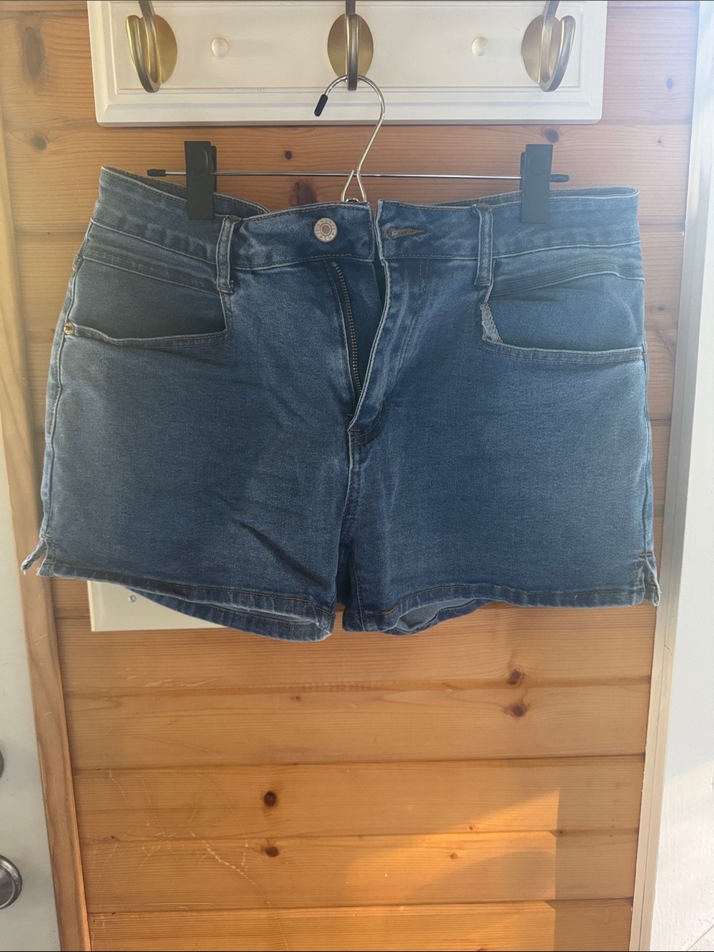 Blue Denim Women's Shorts